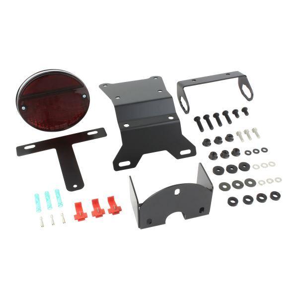 Z900RS(2018-2021) 用 Z2スタイルフェンダーレスKIT(LEDタイプ) ダークレッドレンズ｜ポッシュフェイス/POSH