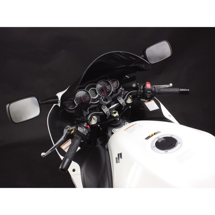 GSX1300R隼/ハヤブサ(08-16)用 バーハンドルキット(ブラック) _ハリケーン :HUR170158-HBK660B:モトシップ・ドットコム 通販 56200-44814 バランサセット、ハンドルバー SUZUKI(スズキ)