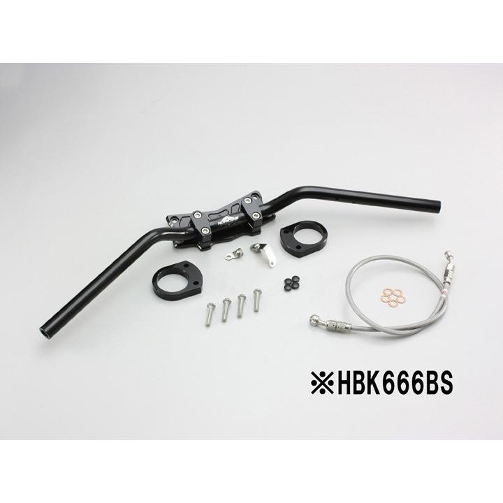 HURRICANE（ハリケーン） ZZR1400/ZX-14R(06-15/ABS無)用 バーハンドル 