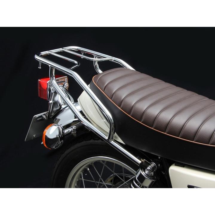 HURRICANE（ハリケーン） SR400(78-16)用 リアキャリア(メッキ