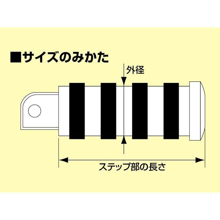 ボルティー(94-03)用 ファットスタイル・フロントステップバー