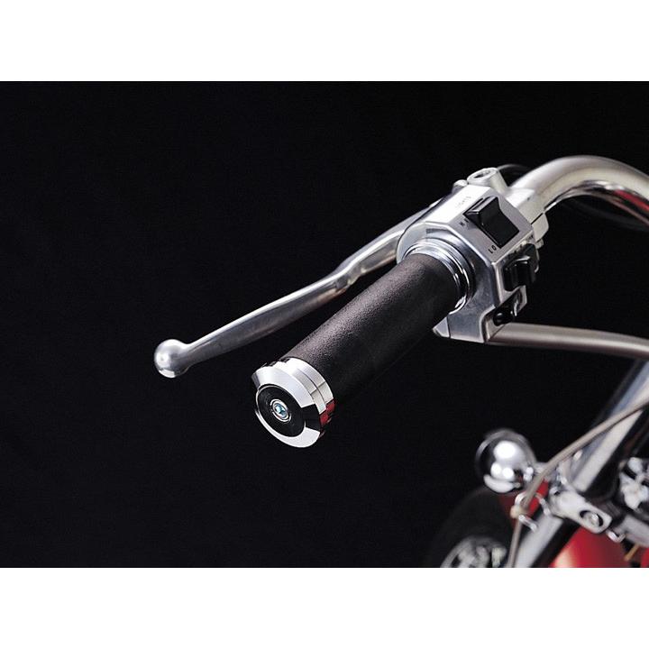 まる HURRICANE エリミネーター250V(98-07/VN250A)用 グリップエンド