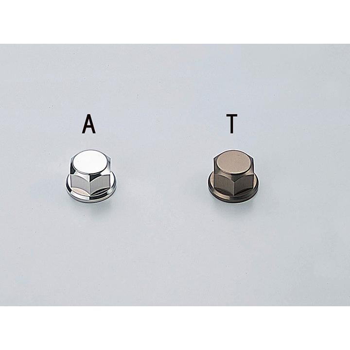 HURRICANE（ハリケーン） ZX-10(88-90)用 ステムナット(シルバー