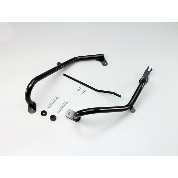 XSR900(16-17/RN46J)用 エンジンガード(ブラック)｜ハリケーン