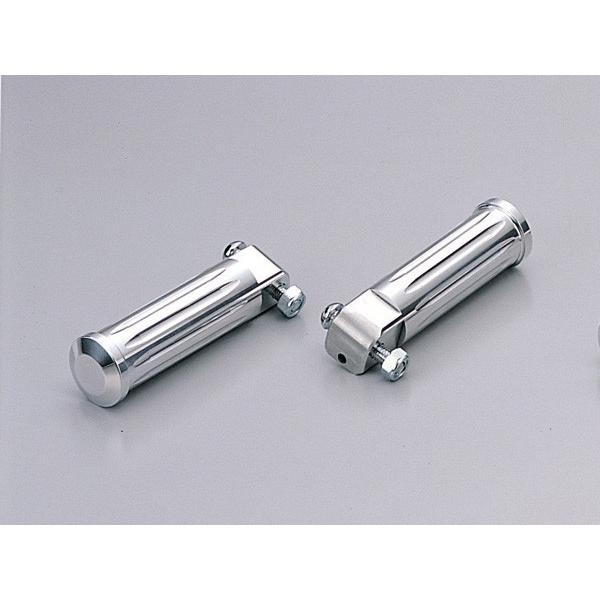 ビラーゴ250/XV250(88-/3DM)用 フットペグ(ビレットフロント/ポリッシュ)｜ハリケーン