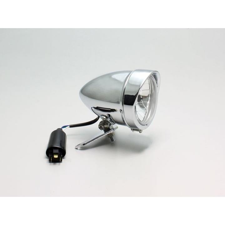 BOLT-C-SPEC/ボルトCスペック(15-16/VN04J)用 4.5マルチスリム・ヘッドライトkit(メッキ)｜ハリケーン