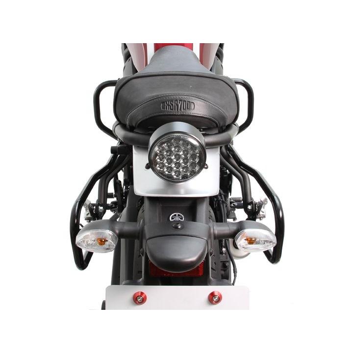 XSR700(17-19/RM22J)用 サイドバッグサポート(ブラック)｜ハリケーンの画像