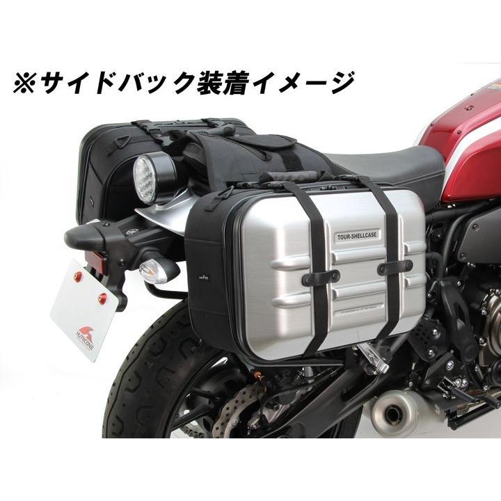 XSR700(17-19/RM22J)用 サイドバッグサポート(ブラック)｜ハリケーンの画像