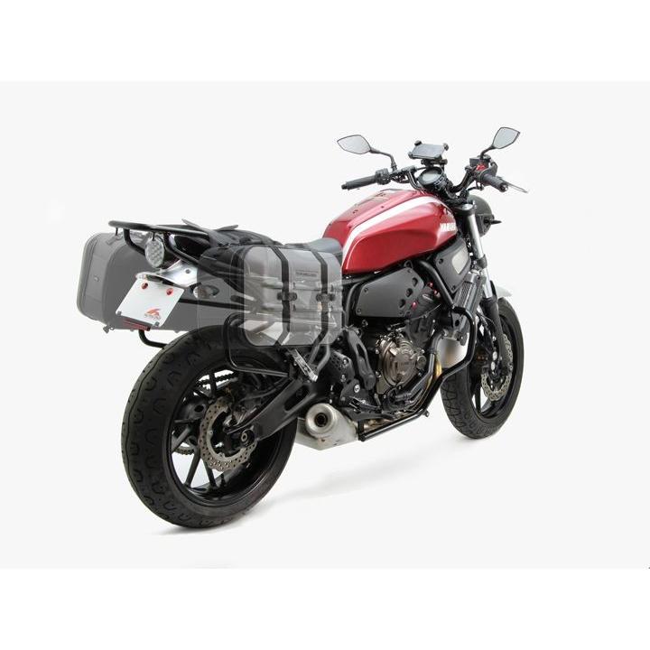 XSR700(17-19/RM22J)用 サイドバッグサポート(ブラック)｜ハリケーンの画像