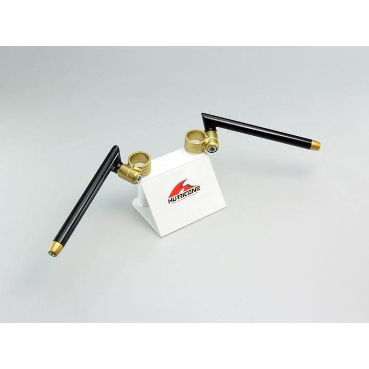 Ninja250SL/ニンジャ250SL(15-16/BX250A)用 セパレートハンドル/セパハン(ゴールド)｜ハリケーン