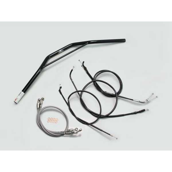 ゼファー400/ZEPHYR-X(ZR400C/G)用 トラッカースペシャル型ハンドルSET 
