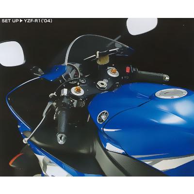 HURRICANE YZF-R1(-03)用 ジュラルミン削り出しセパレートハンドル