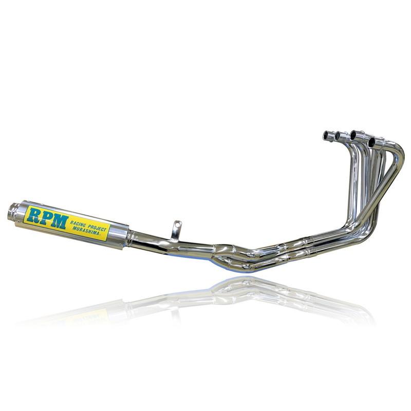 GPZ400F(ZX400A)用 RPM 4in2in1 フルエキゾースト・マフラー＿アールピーエムの画像
