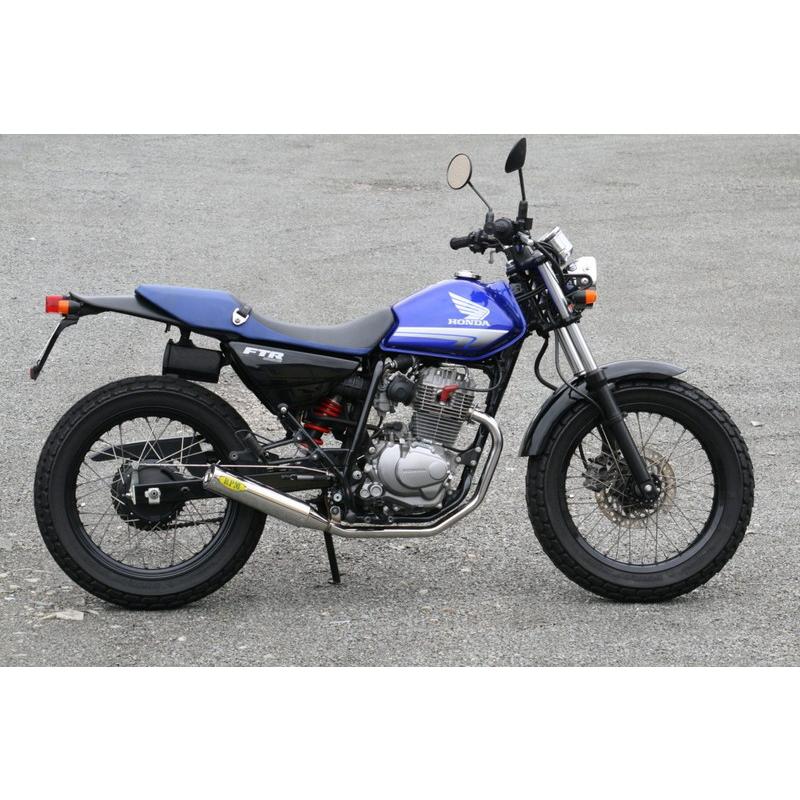 FTR223 (MC34) 専用フルエキゾーストマフラー新品未使用の出品です。 RPM FTR223(MC34)用 シングル フルエキゾースト・マフラー＿アール