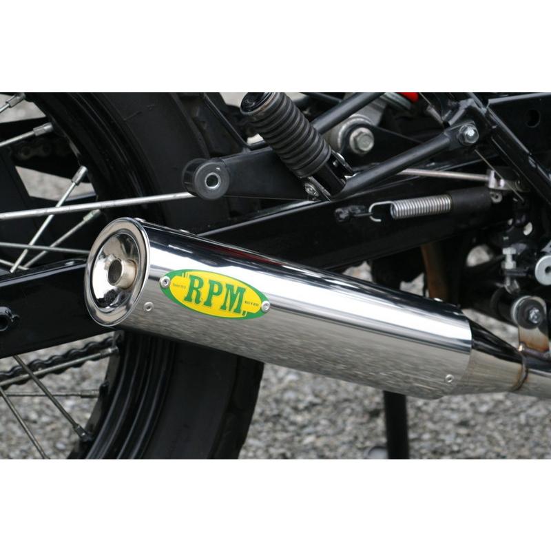RPM FTR223(MC34)用 シングル フルエキゾースト・マフラー＿アール