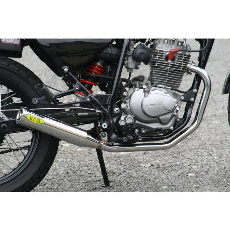 RPM FTR223(MC34)用 シングル フルエキゾースト・マフラー＿アール