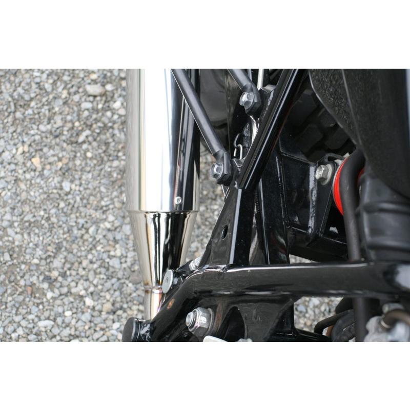 RPM FTR223(MC34)用 シングル フルエキゾースト・マフラー＿アール