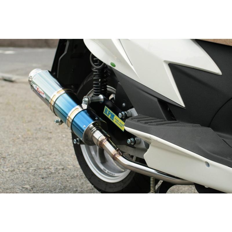 RPM Blog125ie用 RPM 80D-RAPTOR フルエキゾースト・マフラー＿アール