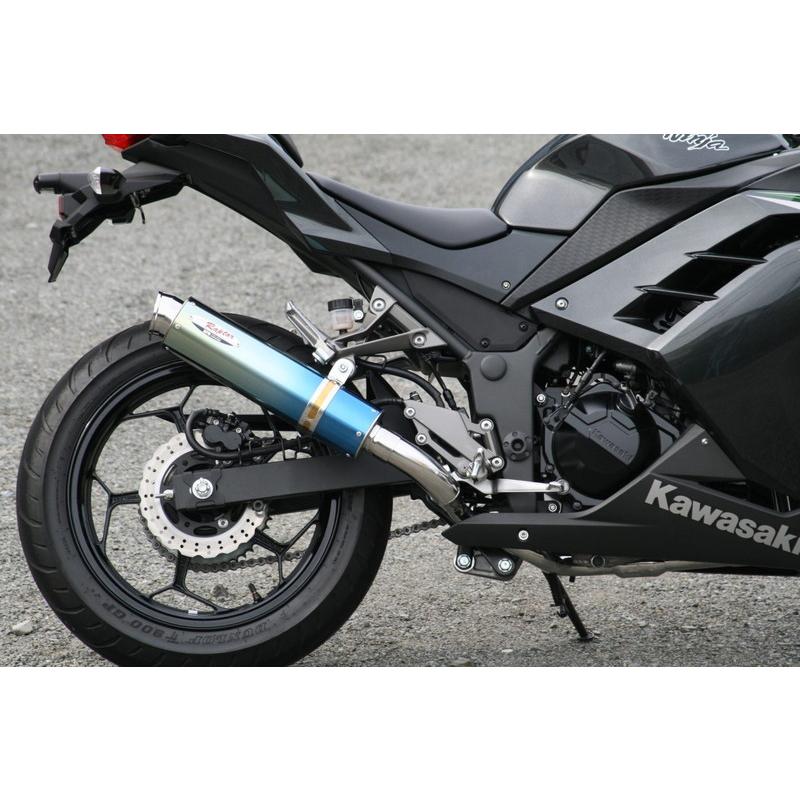 RPM Ninja250/Z250(EX250L/ER250C)用 RPM 80D-RAPTOR フルエキゾースト