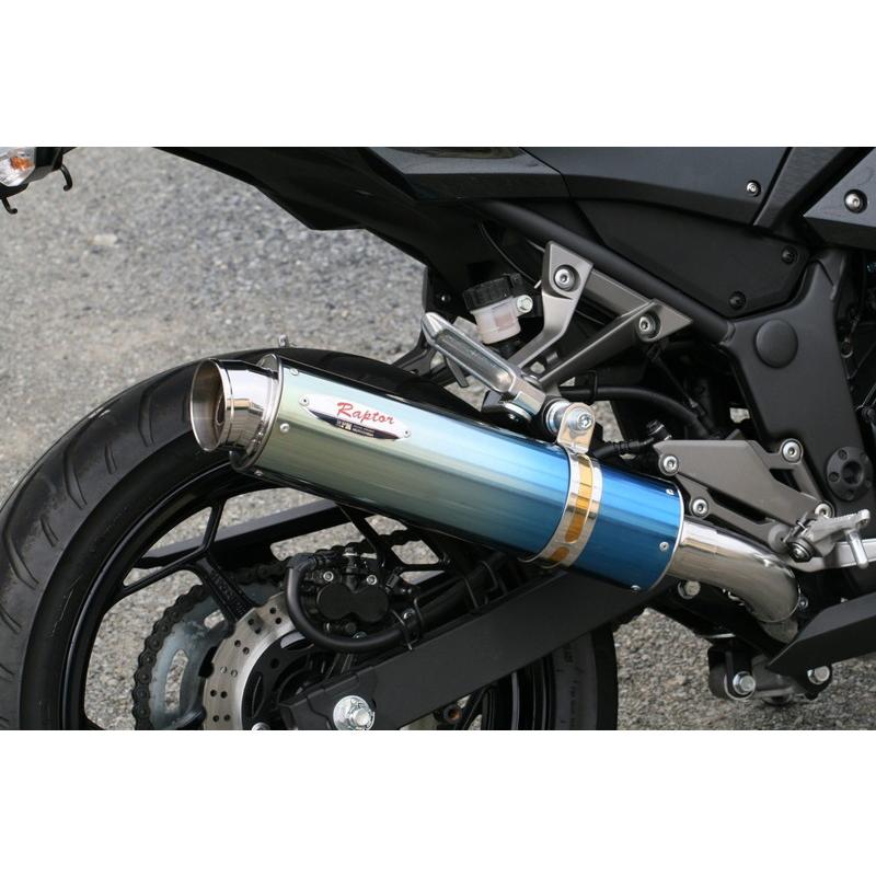 RPM Ninja250/Z250(EX250L/ER250C)用 RPM 80D-RAPTOR フルエキゾースト