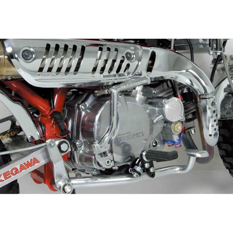 モンキー50 ゴリラ(12V)用 Zキックスターターアーム クロームメッキ_タケガワ 武川 ステップ、ペダル tajima タジマ ハイ-25 3.5M シャクメ(BL) H2535SBL