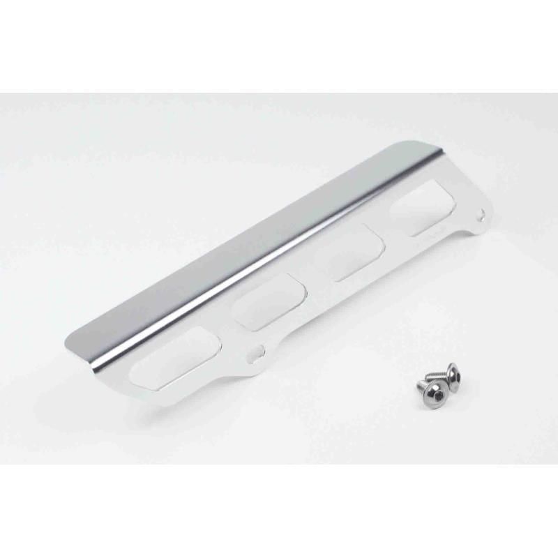 モンキー50(FI/AB27-1900001-)用 アルミ製Zスタイルチェーンガード(シルバー)｜タケガワ/武川