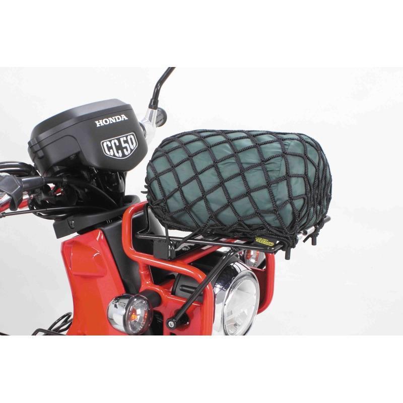 クロスカブ110/CC110(JA45-1000001-)用 フロントキャリア(ブラック塗装)｜タケガワ/武川の画像
