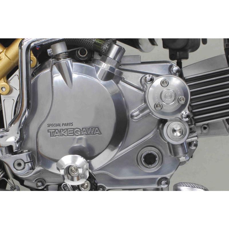 エイプ50/エイプ100用 オイルフィルターカバー(マグネット付