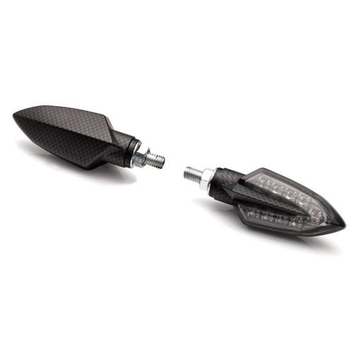 ワイズギア ヤマハ純正 XSR900(BEA6)用 LEDウィンカーセット(カーボン 