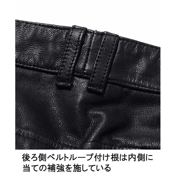 カドヤ（KADOYA） ライトレザーパンツ LIGHT LEATHER PANTS レディース