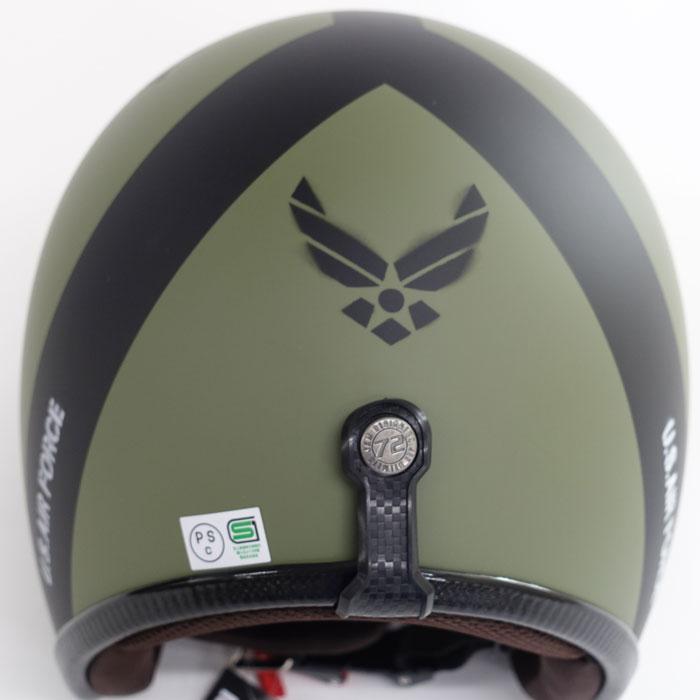 72JAM JET HELMET 72Jam ジェットヘルメット 3-889 アーミーカラー