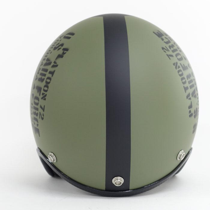 72JAM JET HELMET 72Jam ジェットヘルメット 3-889 アーミーカラー
