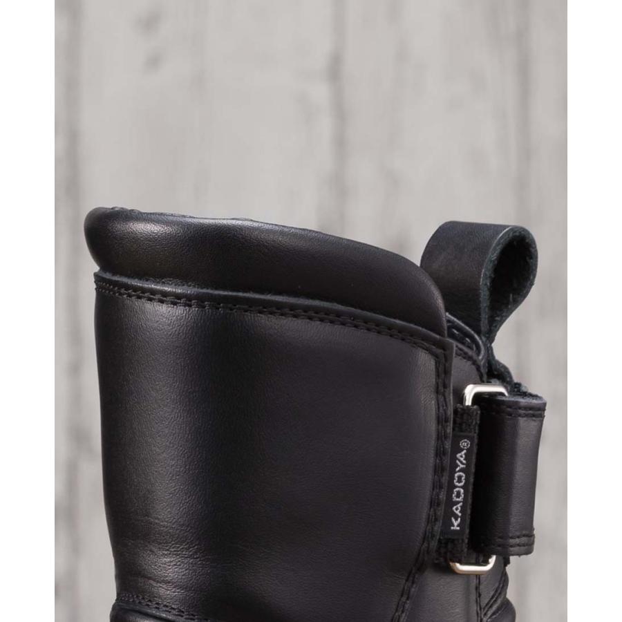 カドヤ（KADOYA） アンクルブーツ BLACK ANKLE ブラックアンクル No
