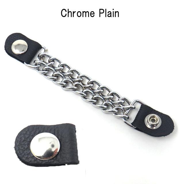 Chain Reaction チェーンベストエクステンダー スナップボタン Chief Head Chrome プレーン Texas Star