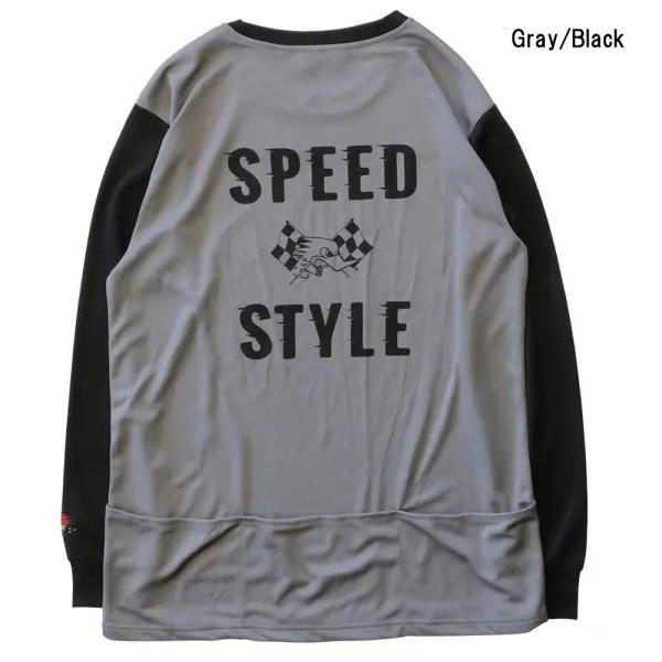 Clay Smith（クレイスミス） SANDY メッシュロングスリーブTシャツ CSY