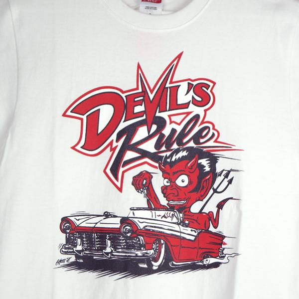 GREASER STYLE グリーサースタイル DEVIL デビル Tシャツ ctde メンズ 