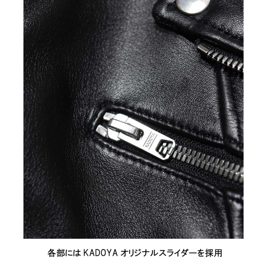 カドヤ（KADOYA） レディースダブルライダース DORIS No.1534 着丈長め