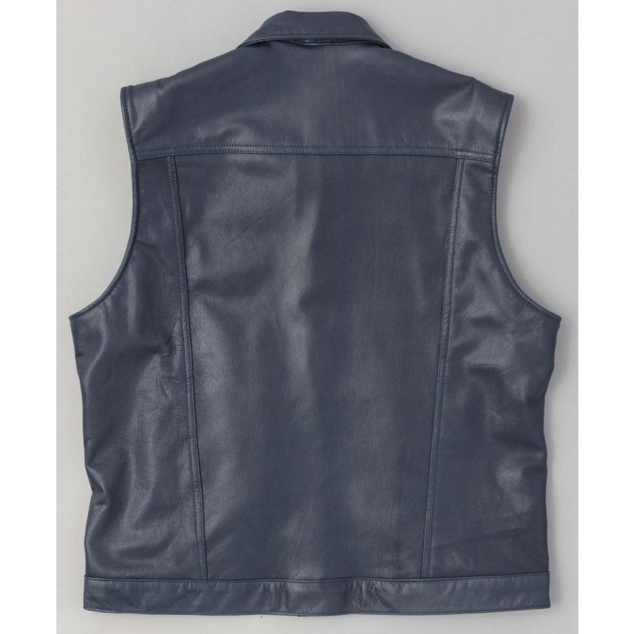 カドヤ（KADOYA） レザーベスト DT LEATHER VEST No.0520 3L・4Lサイズ