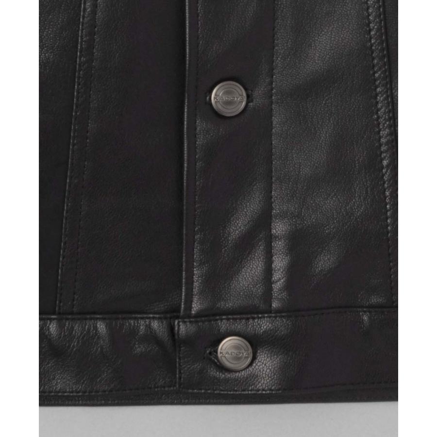 カドヤ（KADOYA） レザーベスト DT LEATHER VEST No.0520 3L・4Lサイズ