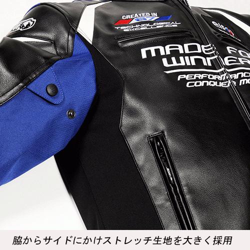 エルフ elf EJ-W108 エボルツィオーネPUレザージャケット 秋・冬モデル 