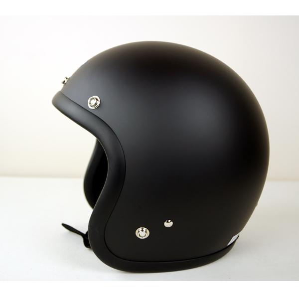 BUCO　ブコ　エクストラブコ　PLAIN MATTE BLACK　 プレーン マットブラック（　艶なし　）　トイズマッコイ　　ジェットヘルメット｜moto-town｜03