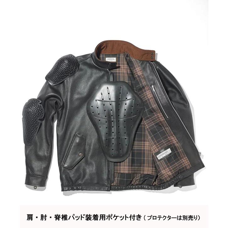カドヤ（KADOYA） K'S LEATHER & K'S PRODUCT LEATHER HARRINGTON