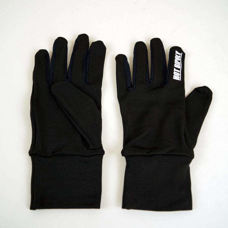 DAYTONA（デイトナ） ホットバイポリインナーグローブ ブラック 秋冬