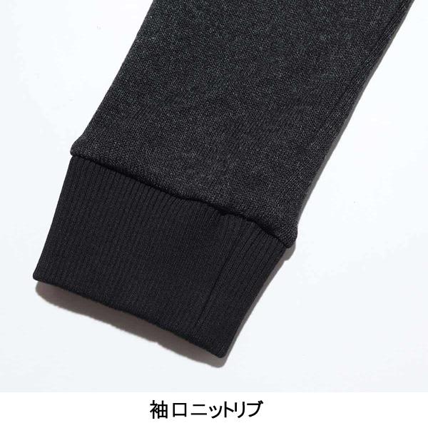 KADOYA　カドヤ　No.6266　秋・冬　INTHERMO HIGH NECK /BLACK×GRAY　メンズトップス　インナーニット　裏起毛　防寒・防風・透湿　バイク　｜moto-town｜07