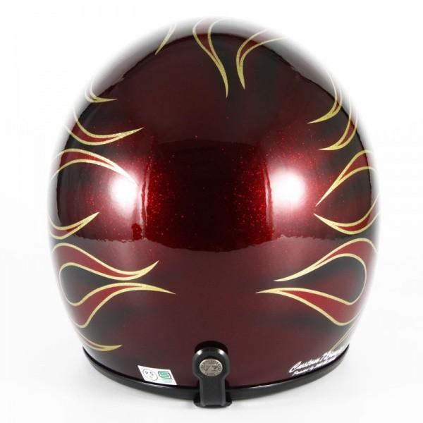 72Jam ジェットヘルメット JCPシリーズ JCP-41 FLAMES レッド 57-60