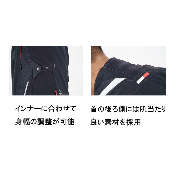 美品KUSHITANI ダブルライダースジャケット キルティングプロテクター付 クシタニ（KUSHITANI） 2026春・夏新商品 K-2452 コンテンドジャケット