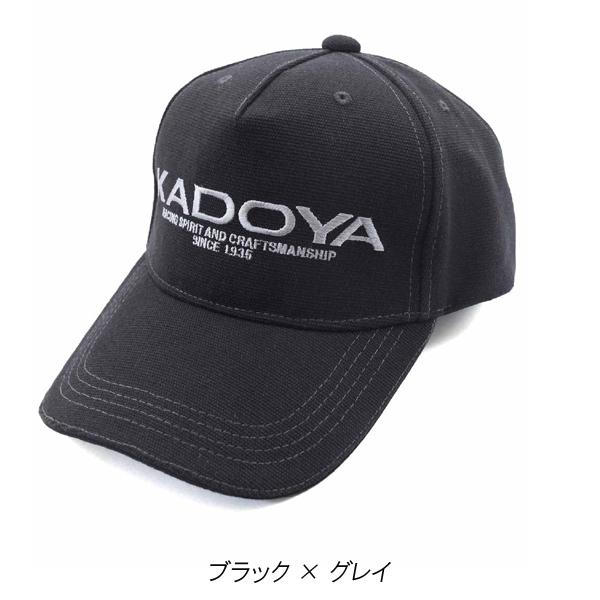 KADOYA　カドヤ　LOGO CAP　ロゴキャップ　No.8883　UNISEX　スナップバック　メンズCAP　バイク　ヘルメットを脱いだら欠かせないアイテム｜moto-town｜03