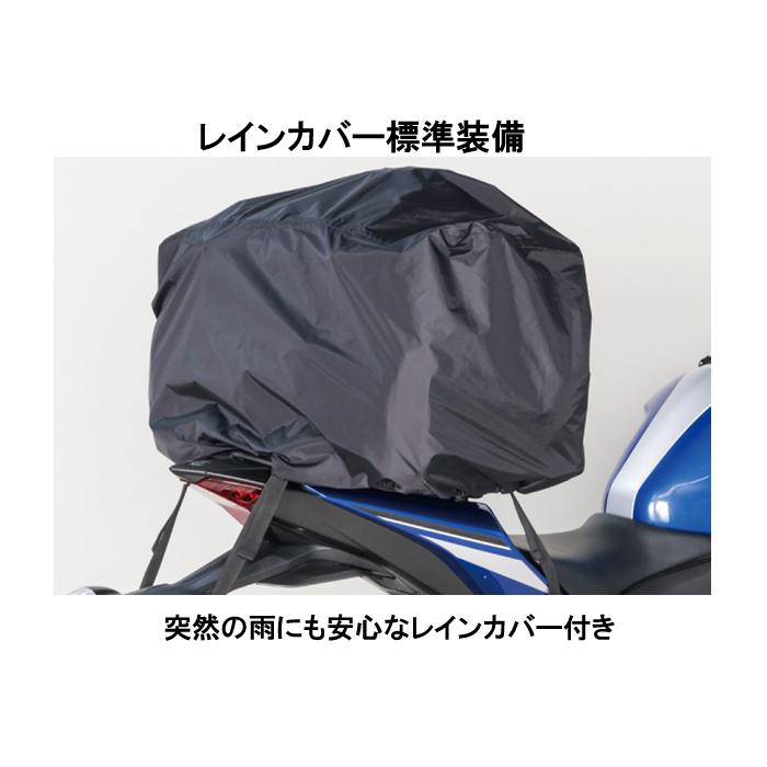 TANAX タナックス MOTOFIZZ モトフィズ ミドルフィールドシートバッグ MFK-233 ツーリング マップル対応 29〜40L バイクの画像
