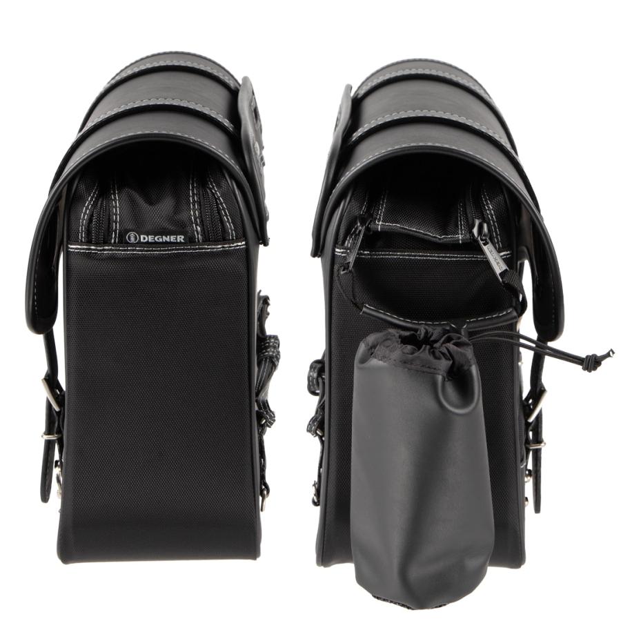 DEGNER（デグナー） NB-1 ナイロンサドルバッグ NYLON SADDLE BAG 12L 