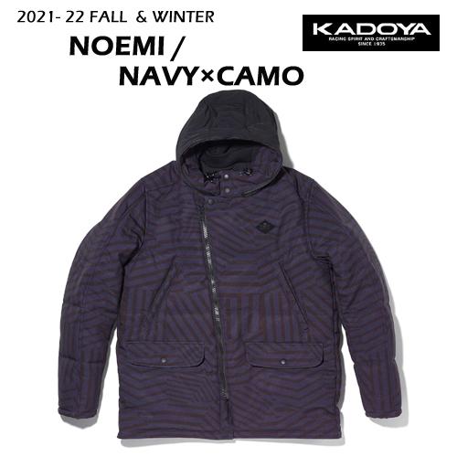 カドヤ（KADOYA） K'S LEATHER & K'S PRODUCT NOEMI / NAVY×CAMO No